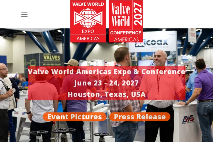 Valve World Americas Expo & Conference 2027