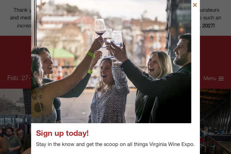 Virginia Wine Expo 2026