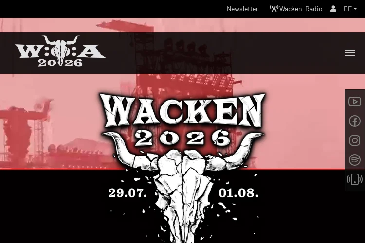 Wacken Open Air 2026