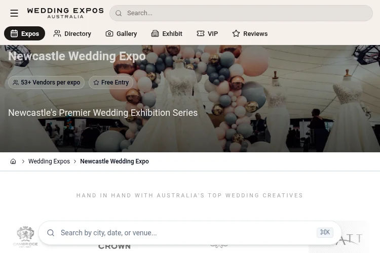 Wedding Expo Australia Newcastle 2026